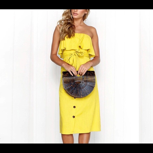 Glitz and Glam Dresses & Skirts - ❤️🛍Sunshine Yellow Dress!!!❤️🛍